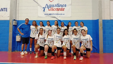 Equipo femenino CD Agustinos 2019 20